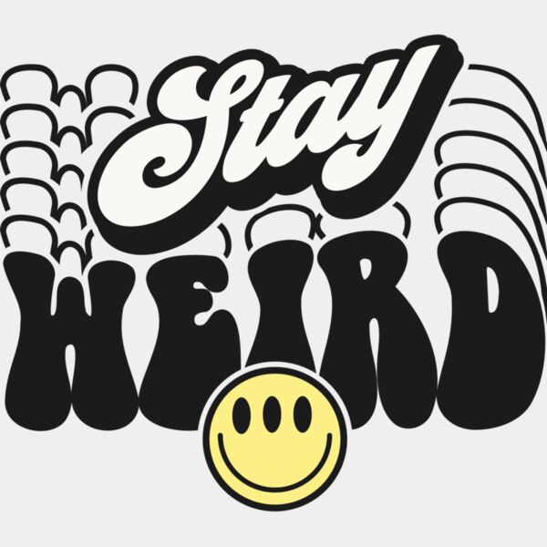 Stay weird SVG Thumbnail