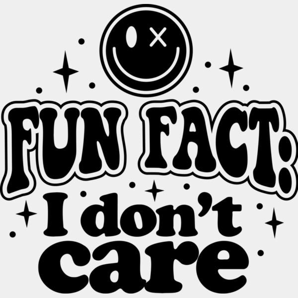 Fun fact I dont care SVG Thumbnail