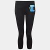 Women's TriDri® recycled performance leggings 3/4 length Thumbnail