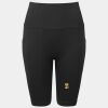 Women’s TriDri® ribbed seamless '3D Fit' cycle shorts Thumbnail